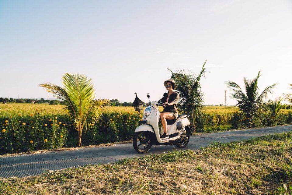 scooter blu