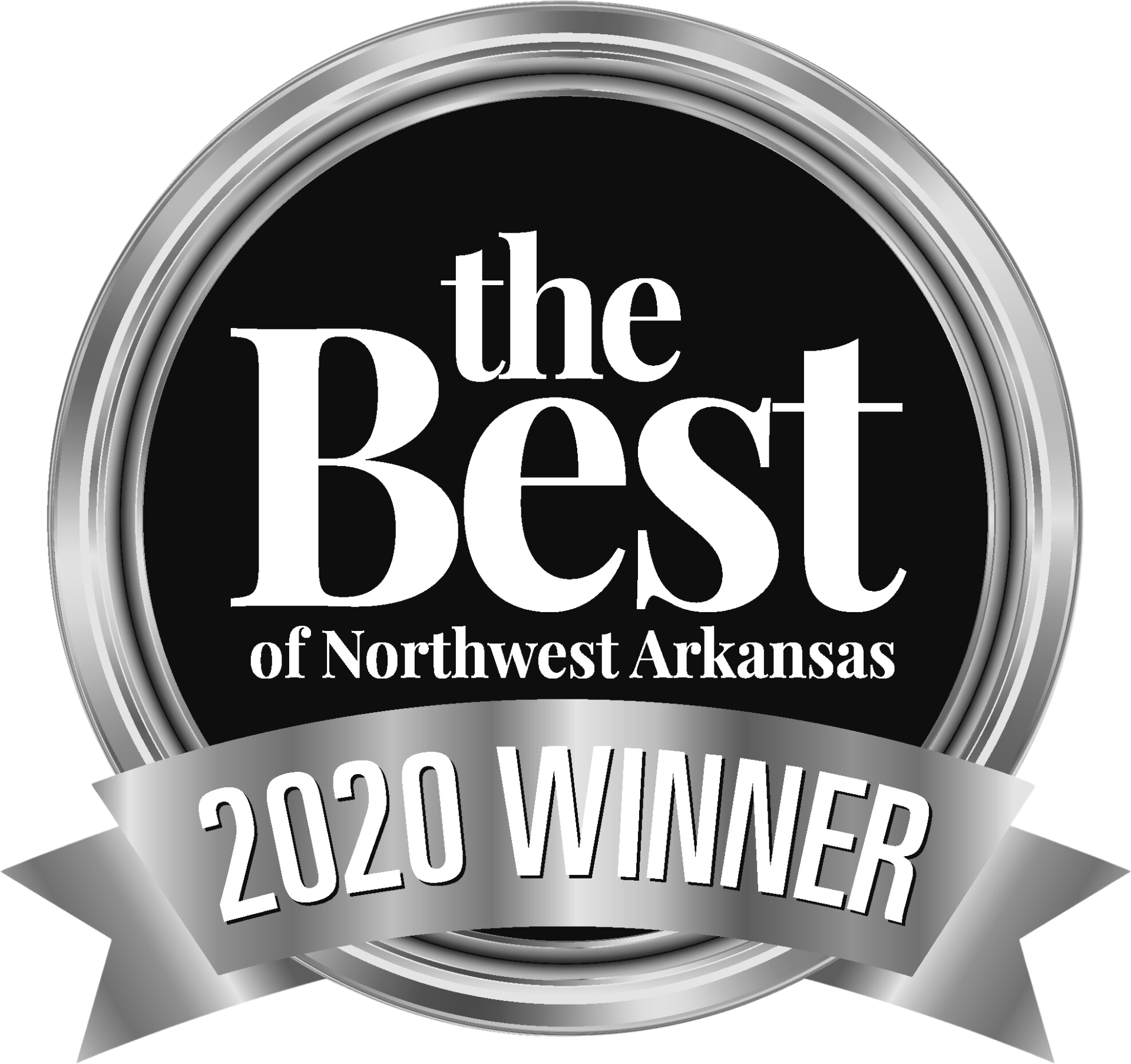 The best of northwest arkansas 2020 winner logo