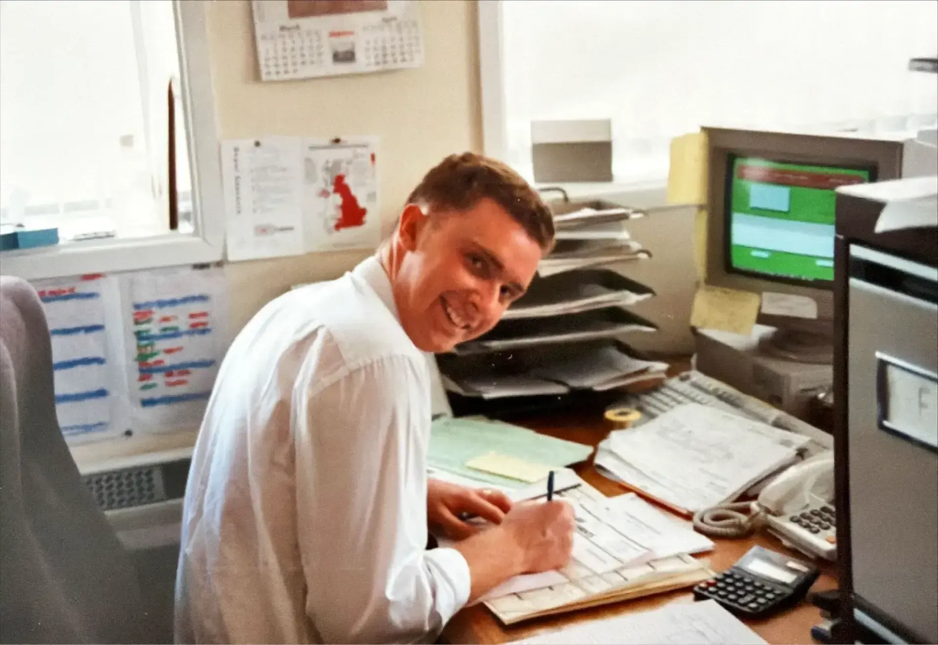 Gordon Chester in Sales & Purchasing.