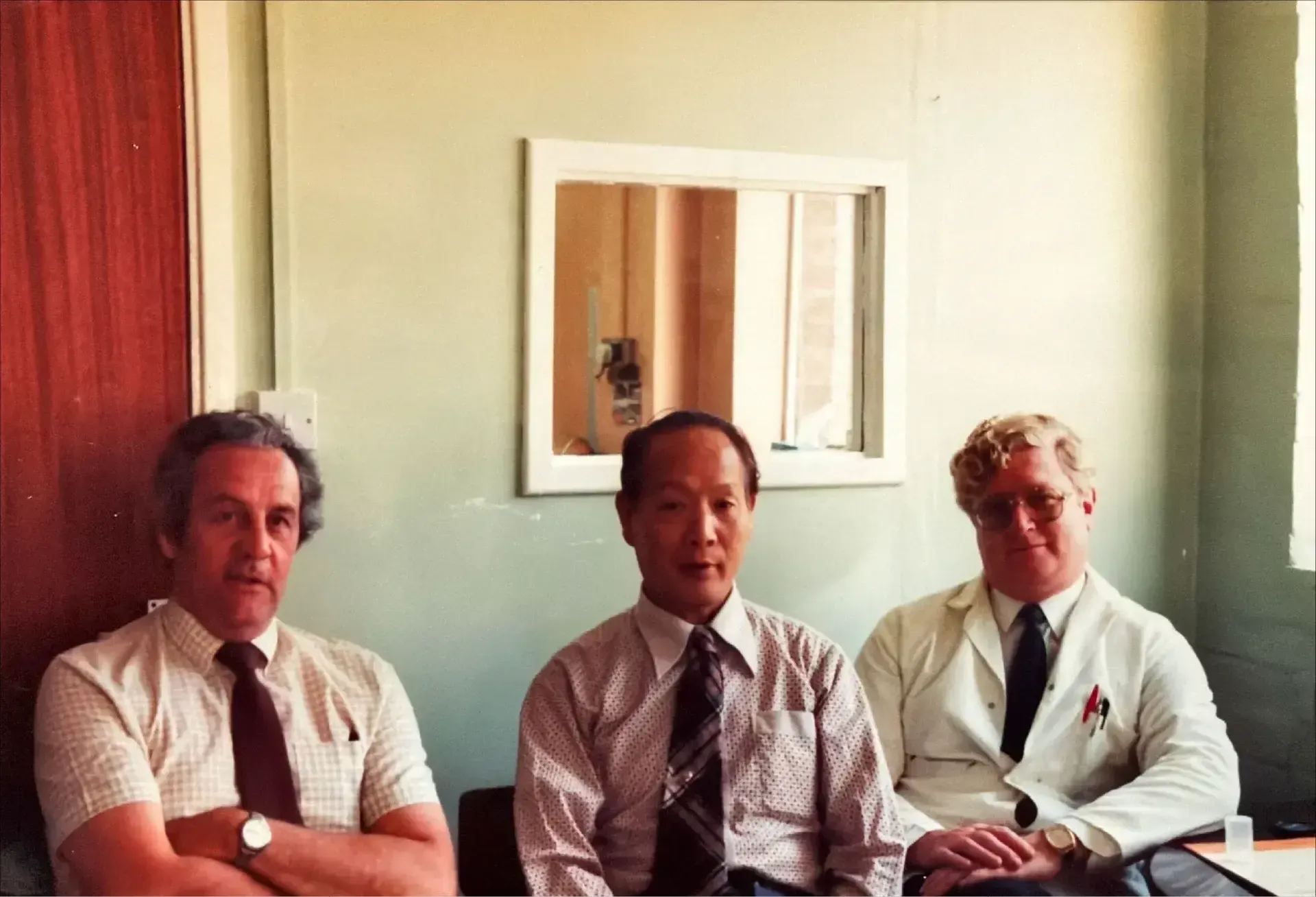 Ted Procter and Brian Chester at their previous facility on Theatre Street