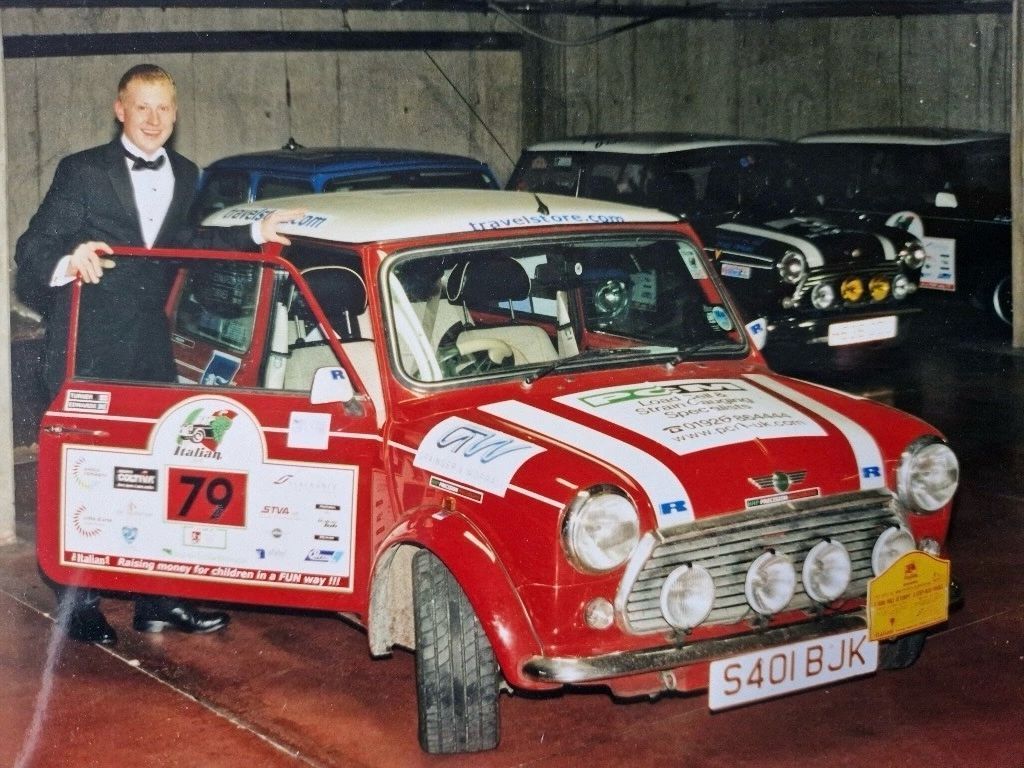 2001 Italy Charity Run - Robert Edwards.