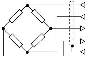 Wiring details for the DIA pancake style load cell.