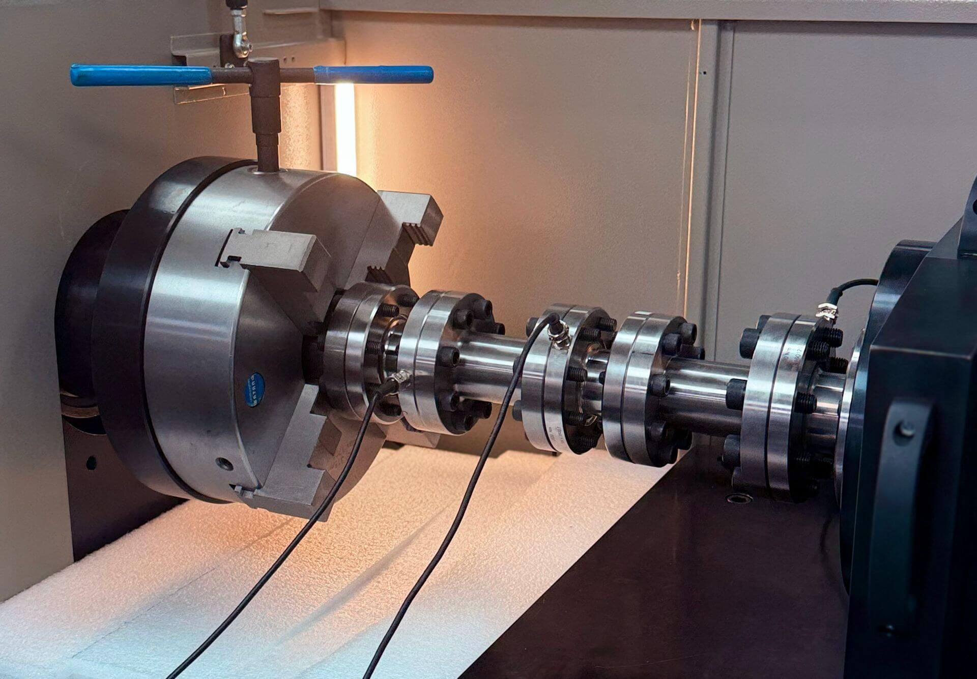 Torque calibration rig in action at PCM