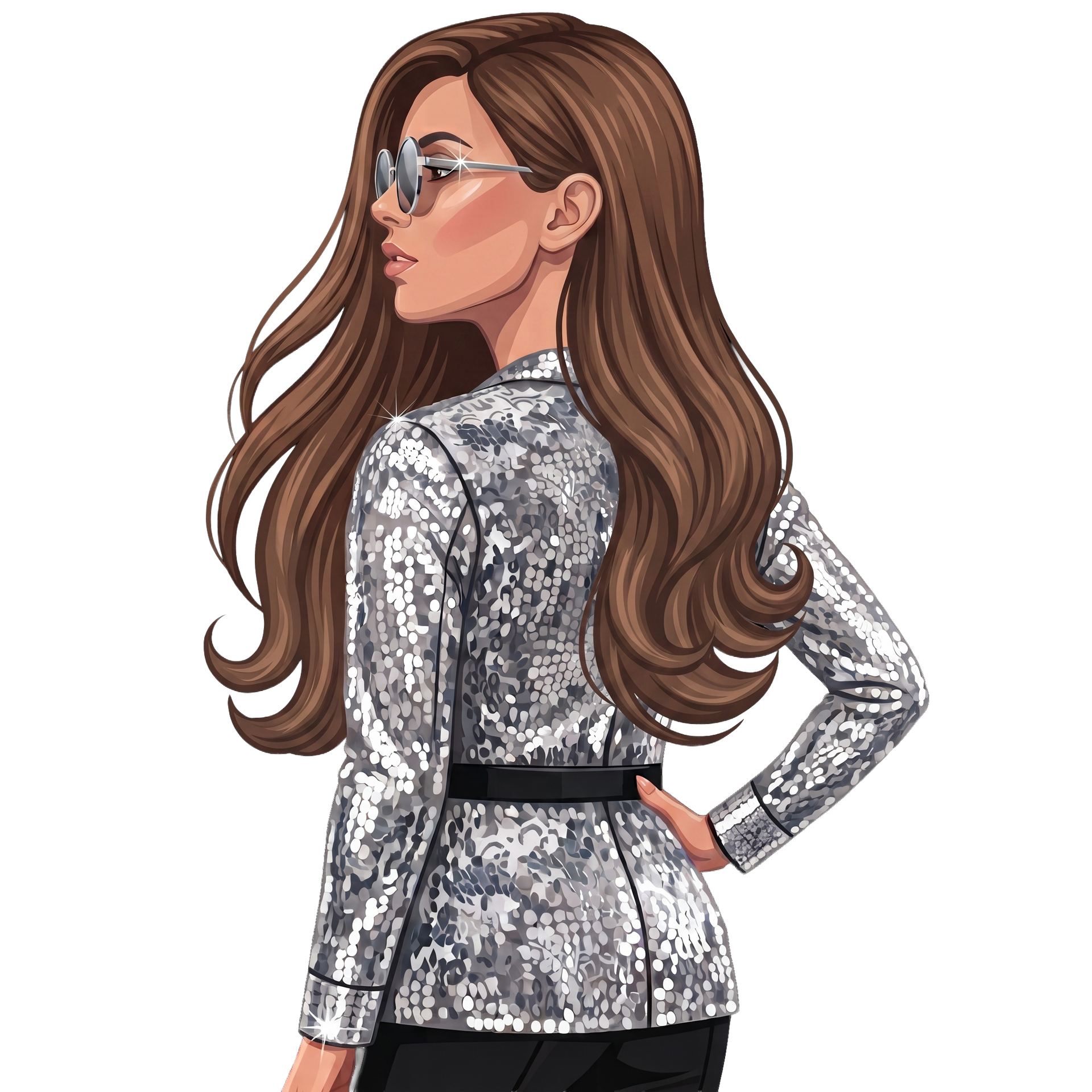 Long hair length guide for Nanoplasty pricing