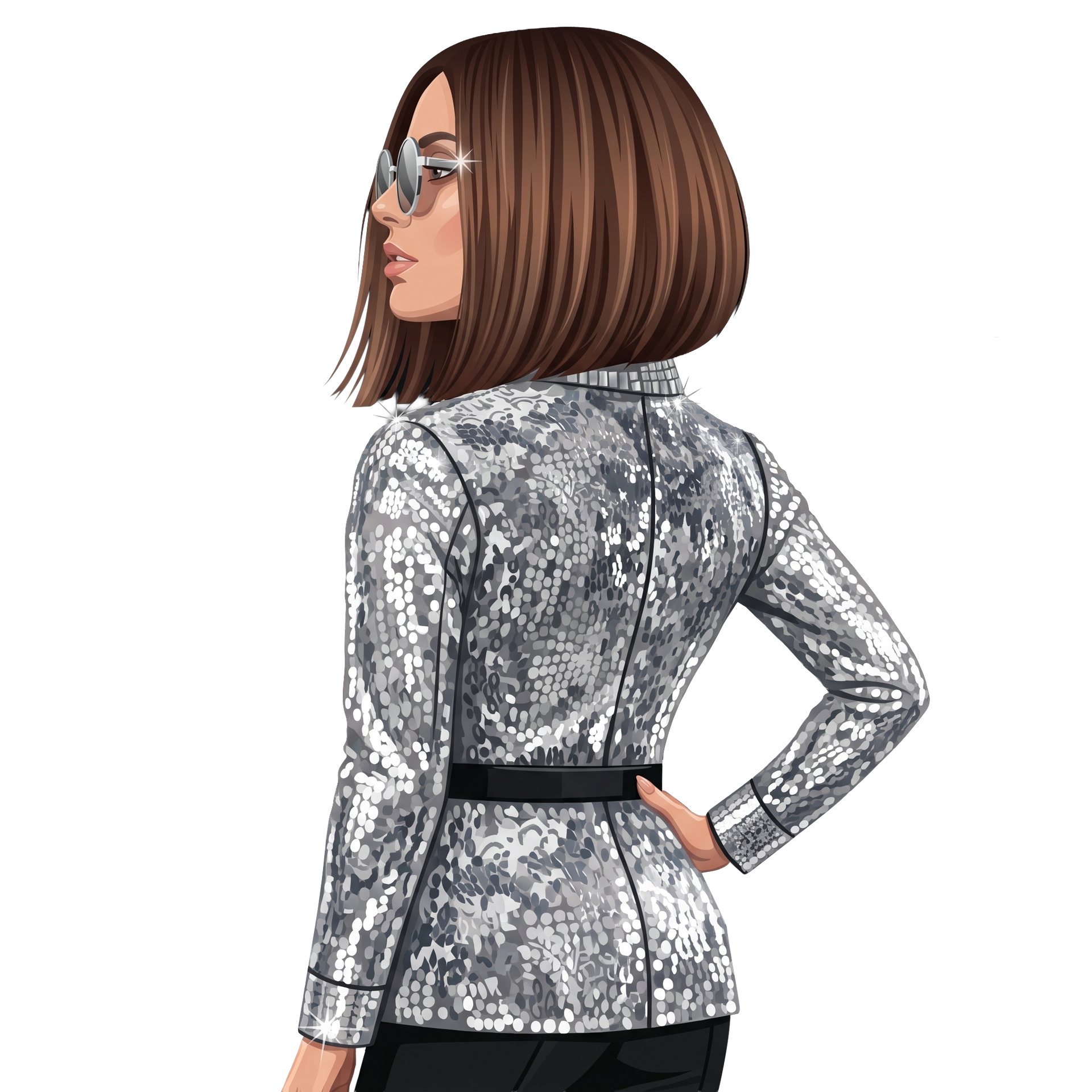 Medium hair length guide for Nanoplasty pricing