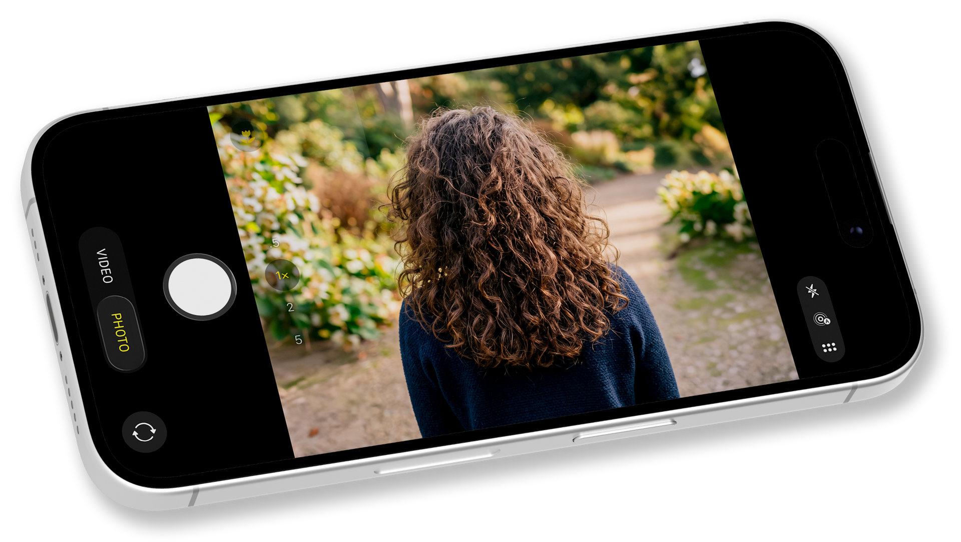Example hair photo to send before booking a Nanoplasty appointment