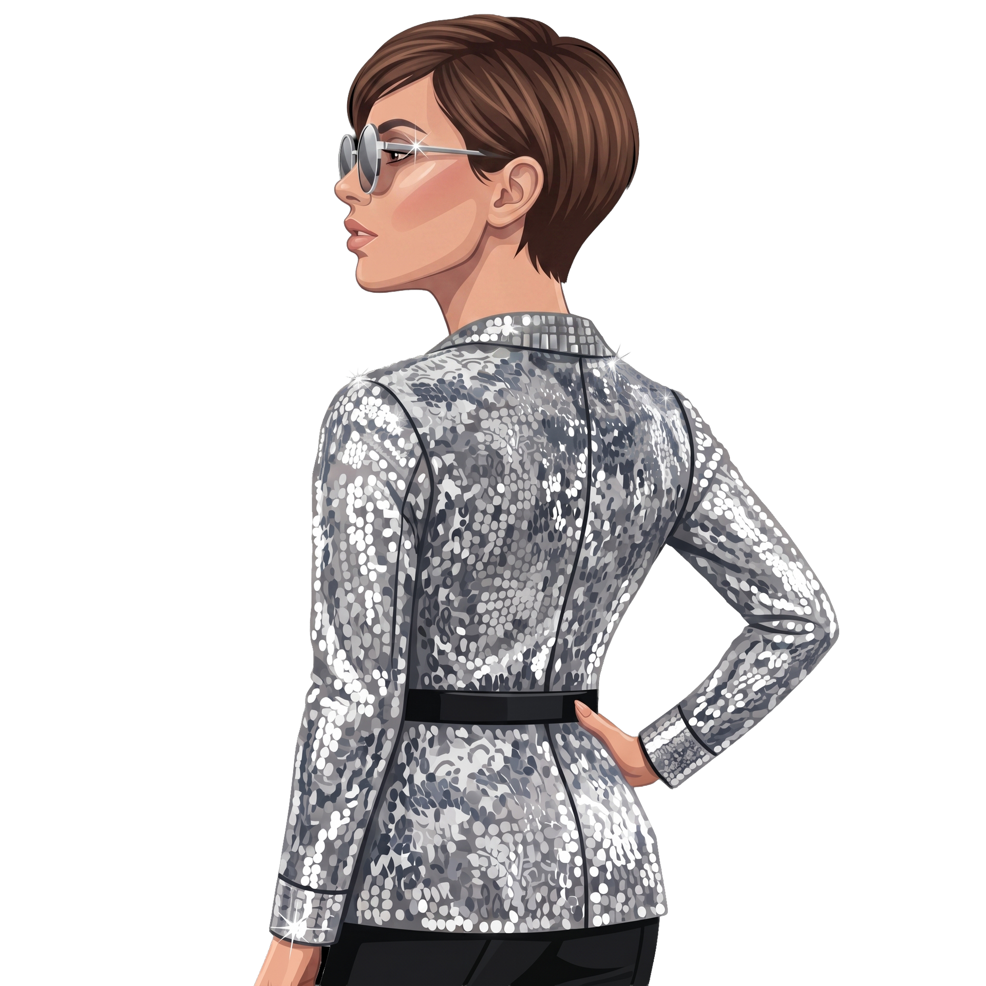 Short hair length guide for Nanoplasty pricing