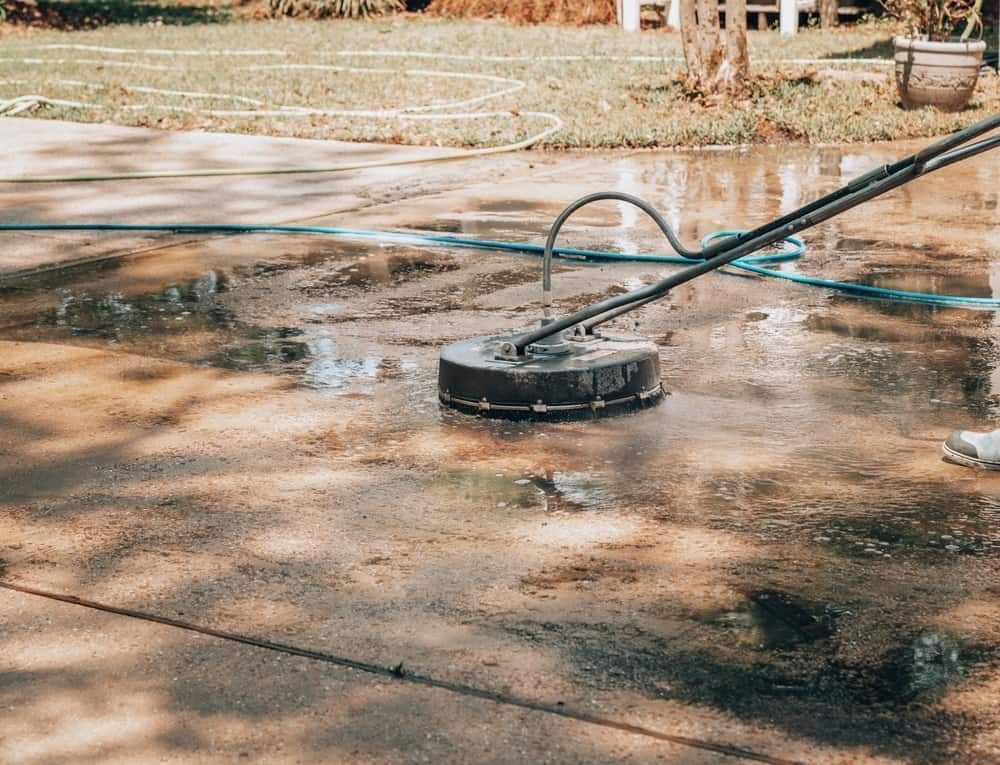 A Surface Cleaner Attached to a Pressure Washer — South Coast Pressure Washer in Shellharbour, NSW