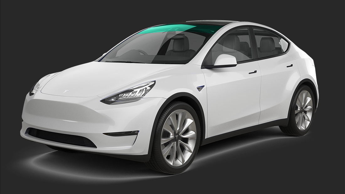 Window tinting Tesla