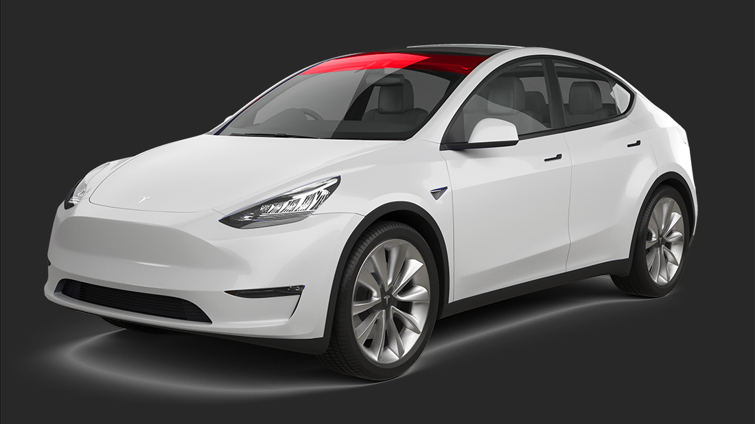 Window tinting Tesla