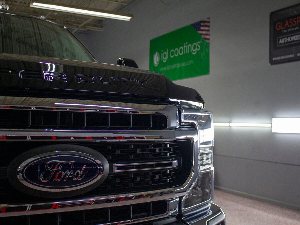 IGL Coatings in a ford car