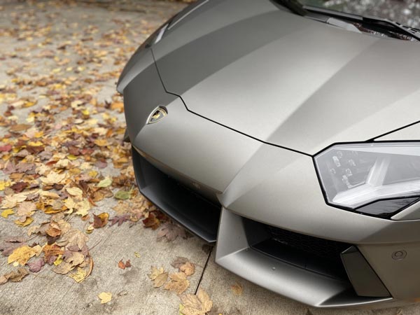 Lambo after our detailing