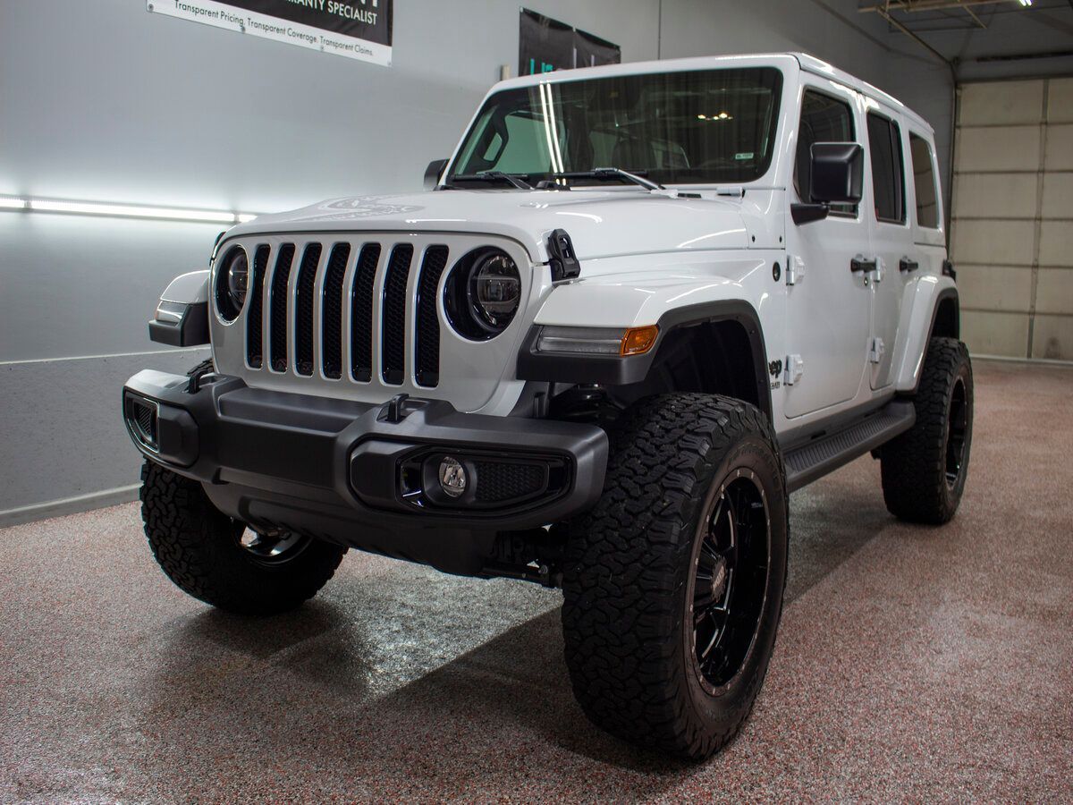 white jeep wrangler ppf