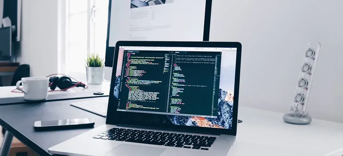 image of website development