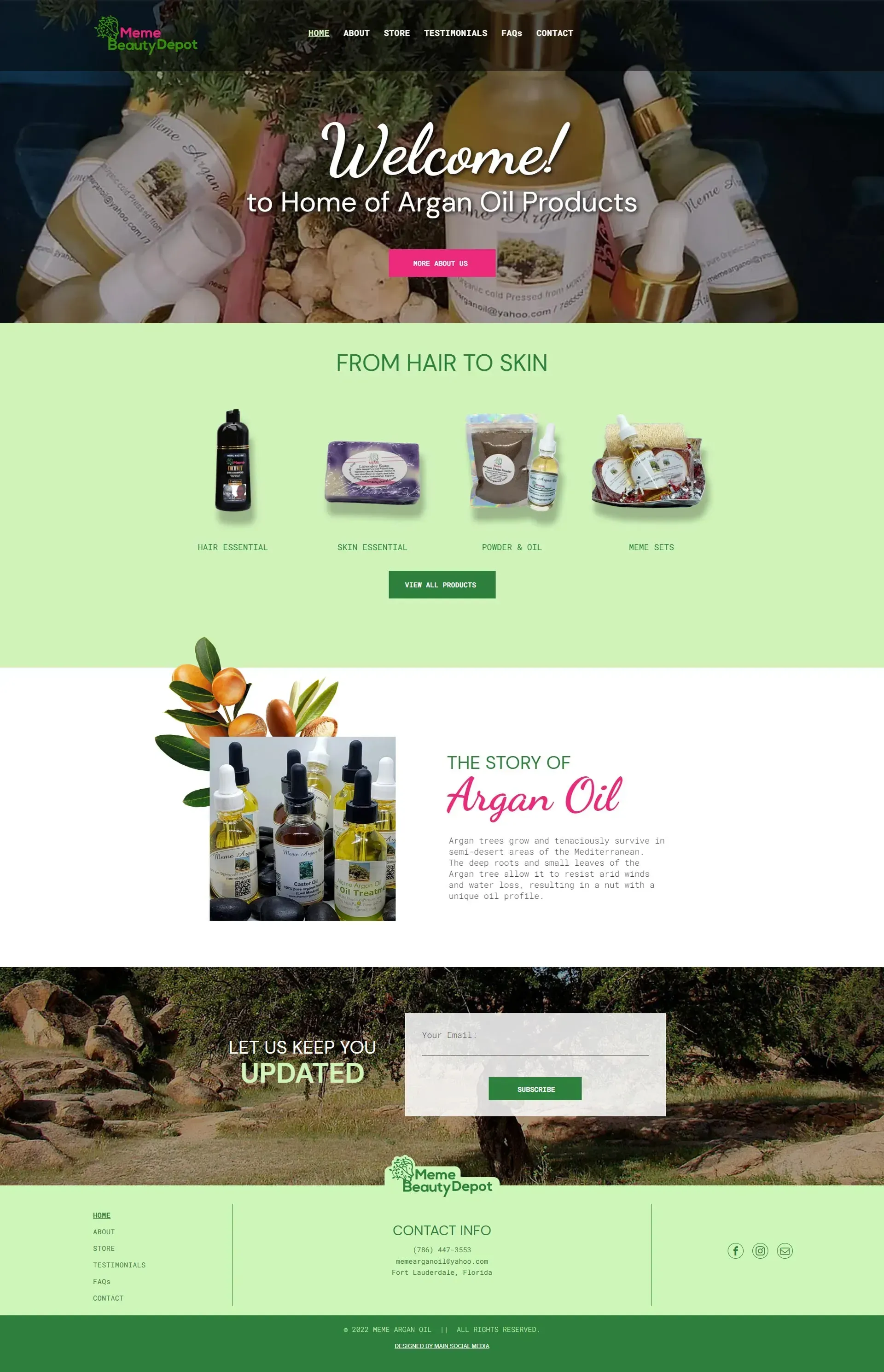 image of a website