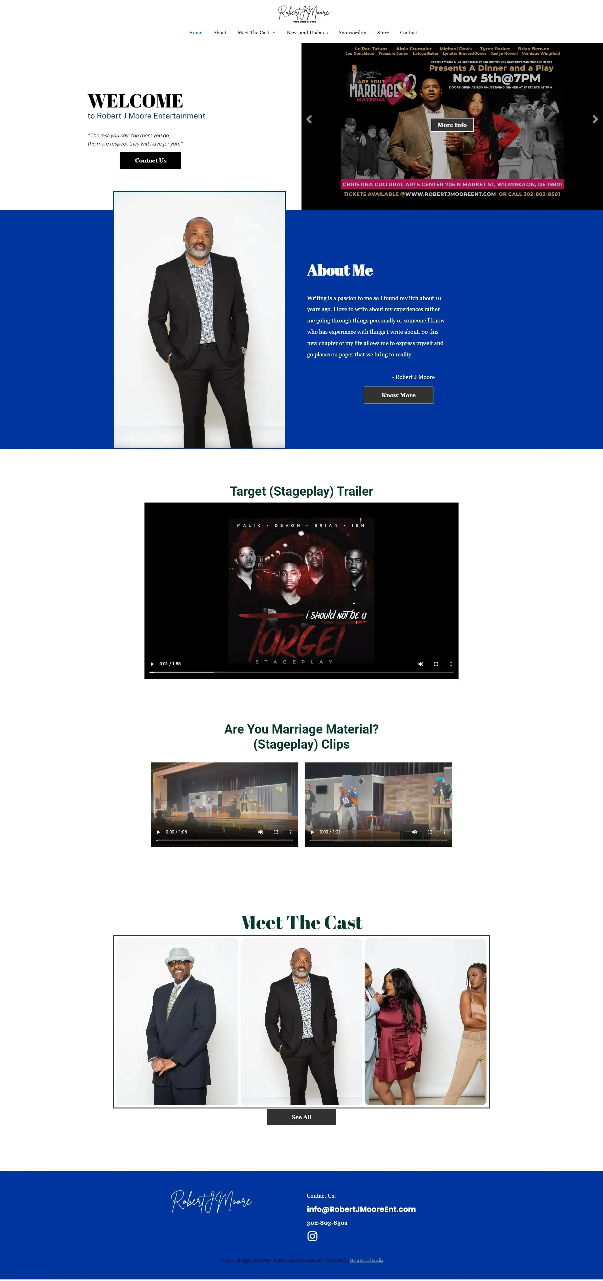 image of a website
