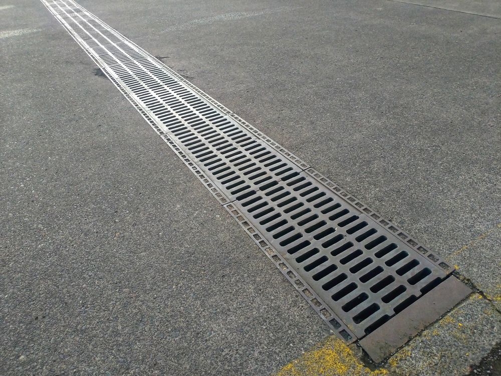 Linear Metal Trench Drain Grate Embedded — CartEX in Mornington, TAS