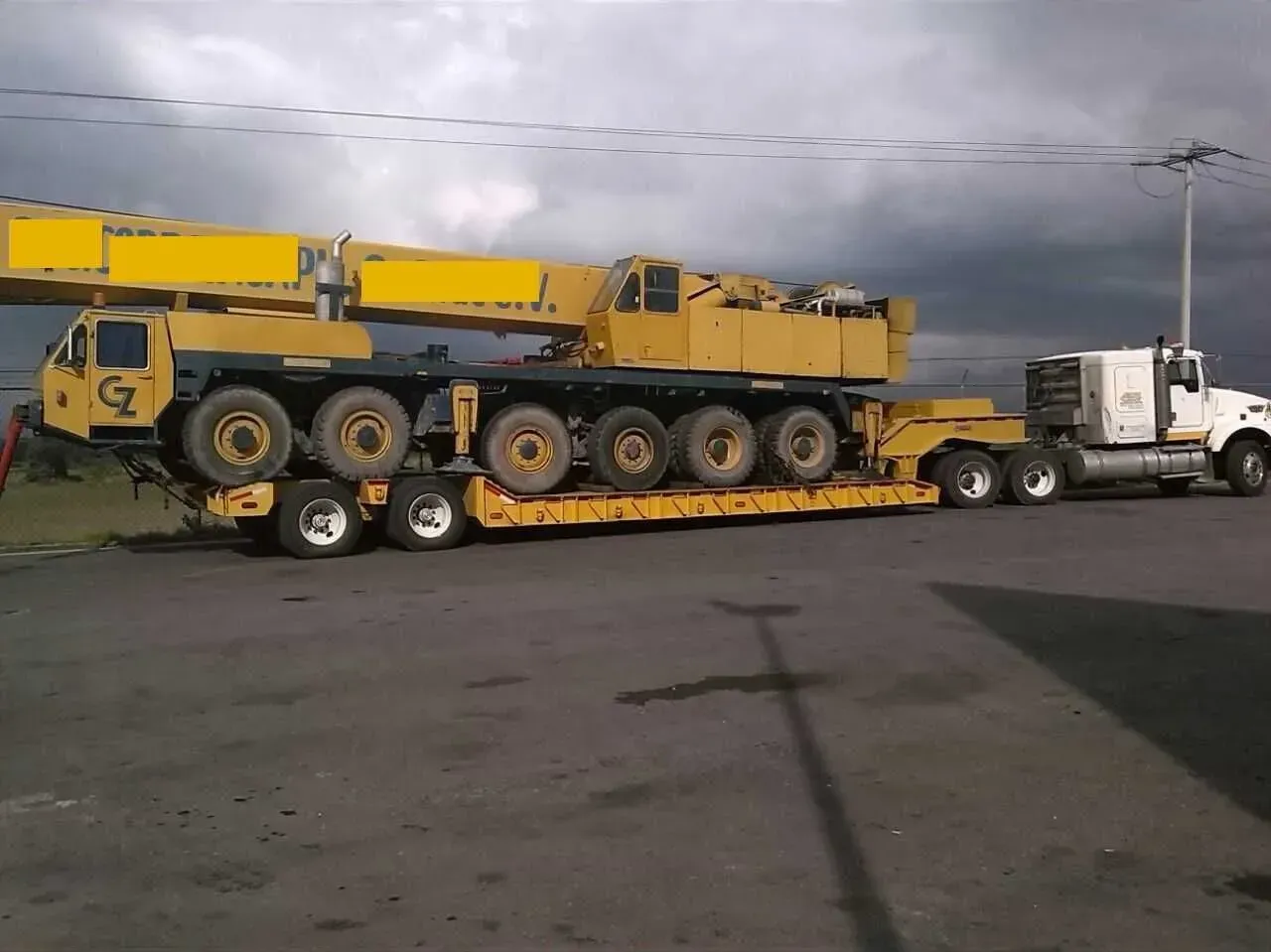 SANDRE TRANSPORTE DE MAQUINARIA 