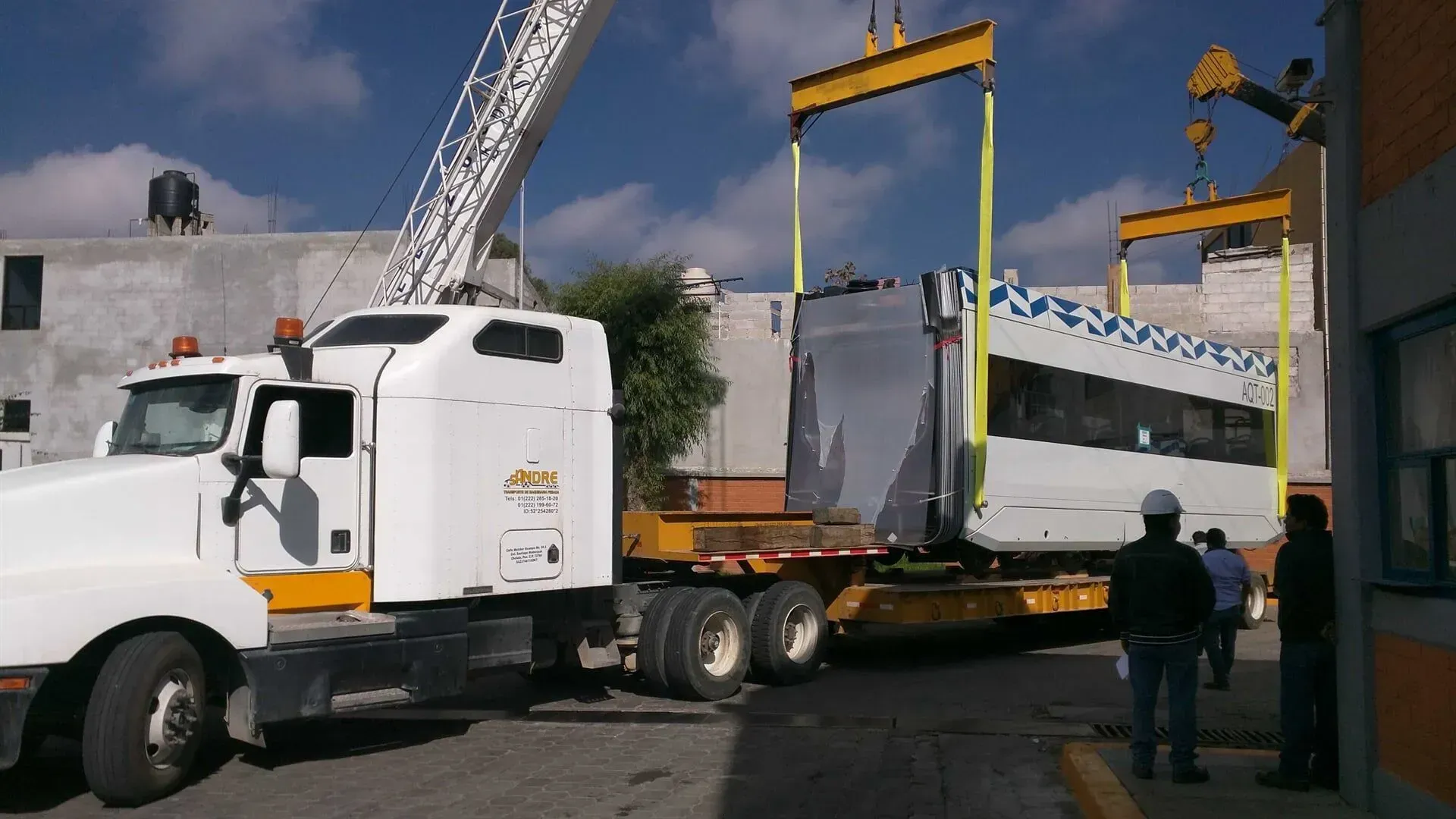 SANDRE TRANSPORTE DE MAQUINARIA 