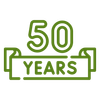 50 Years Icon 50 Years Icon