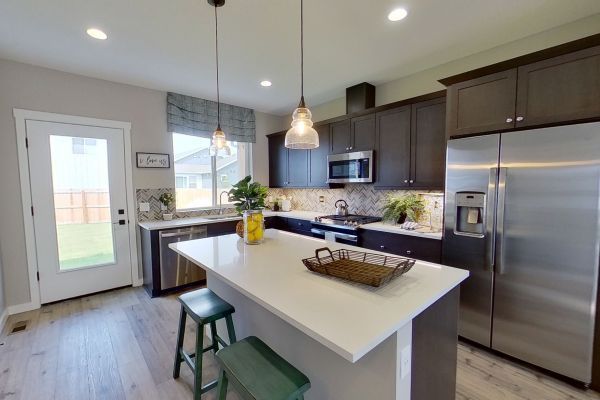 A kitchen renovation in Bozeman MT by Cavallini Construction