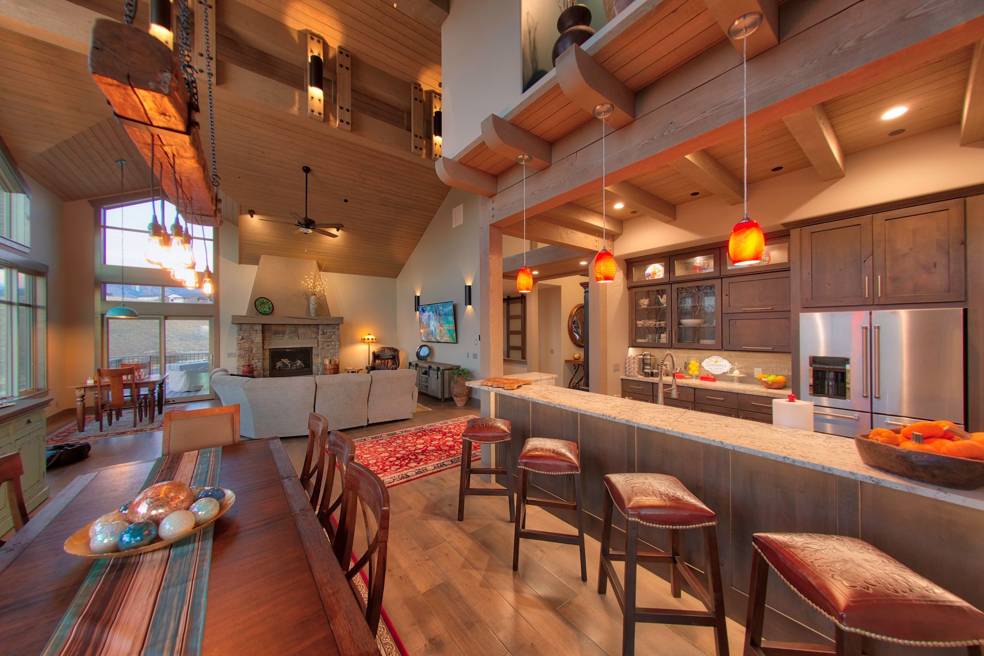 A kitchen renovation in Bozeman MT by Cavallini Construction