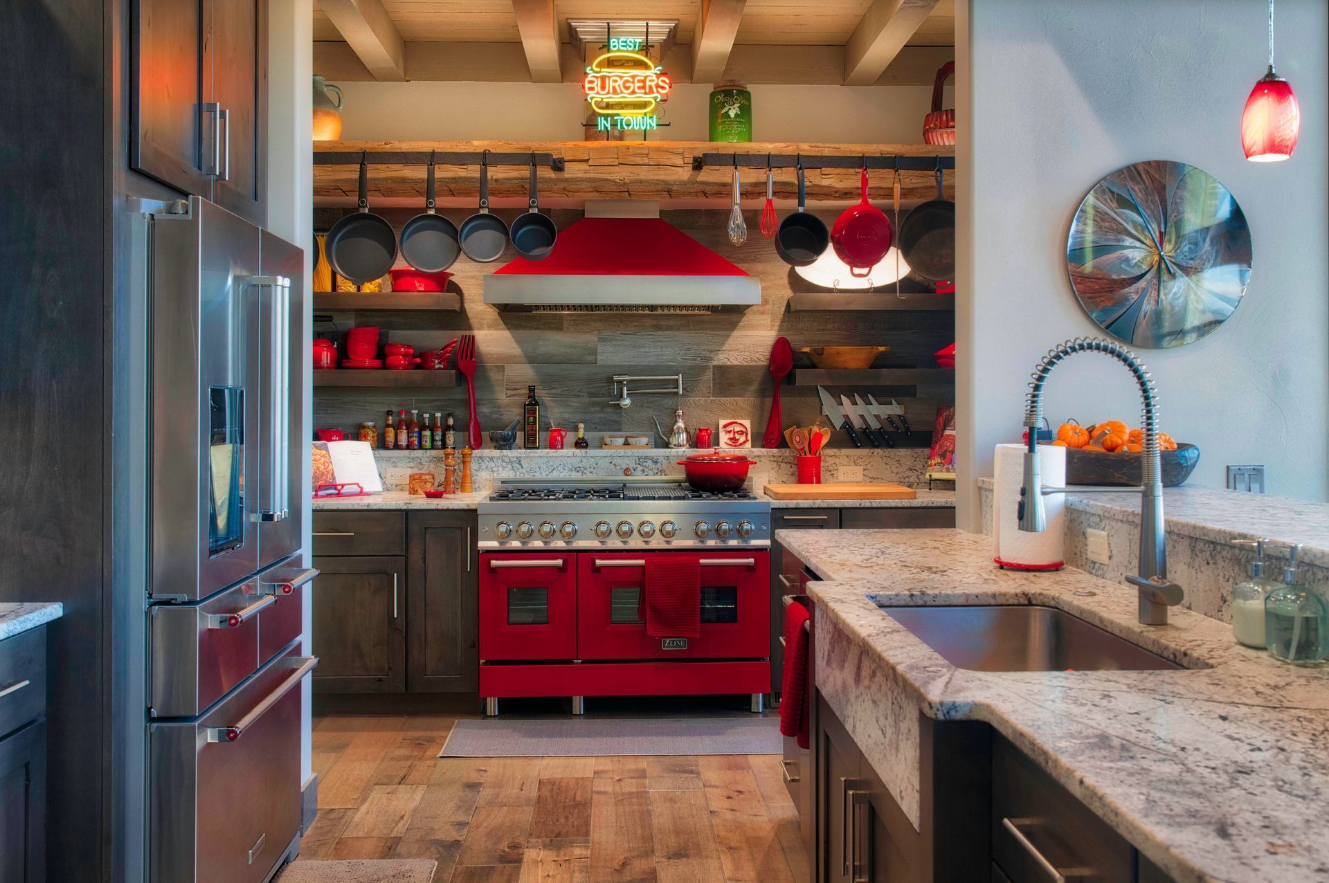 A kitchen renovation in Bozeman MT by Cavallini Construction