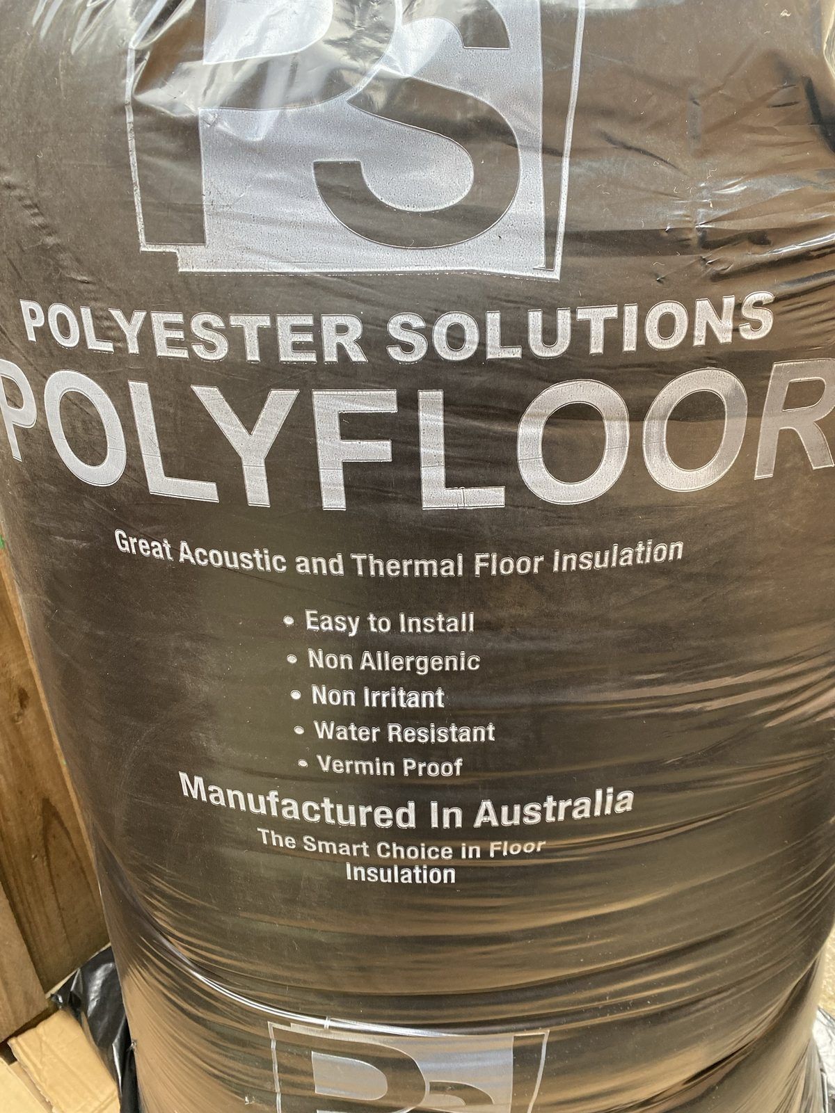 Polyester Solutions Polyfloor underfloor insulation used by Ceiling Alert