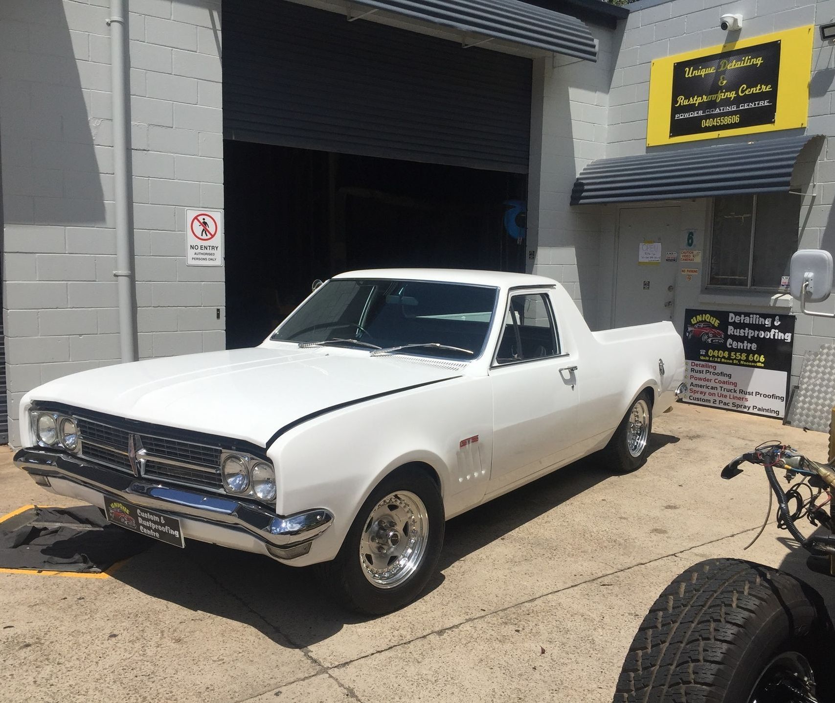 Recovering UTE Car — Unique Detailing & Rustproofing Centre in Noosaville, QLD