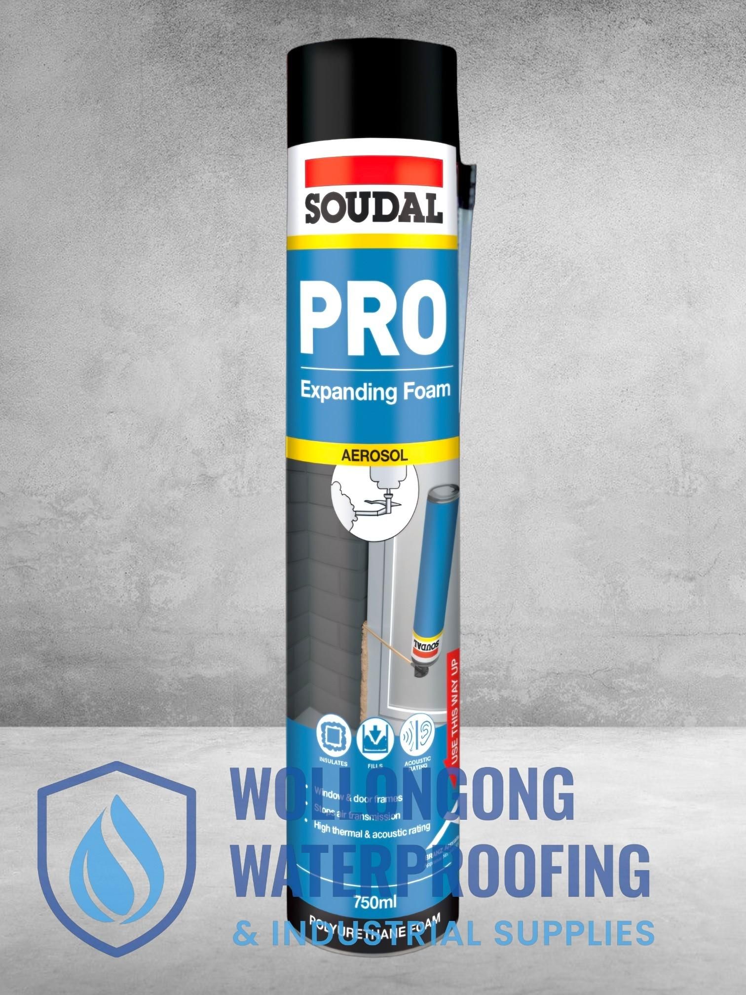 Soudal Pro Expanding Foam Aerosol