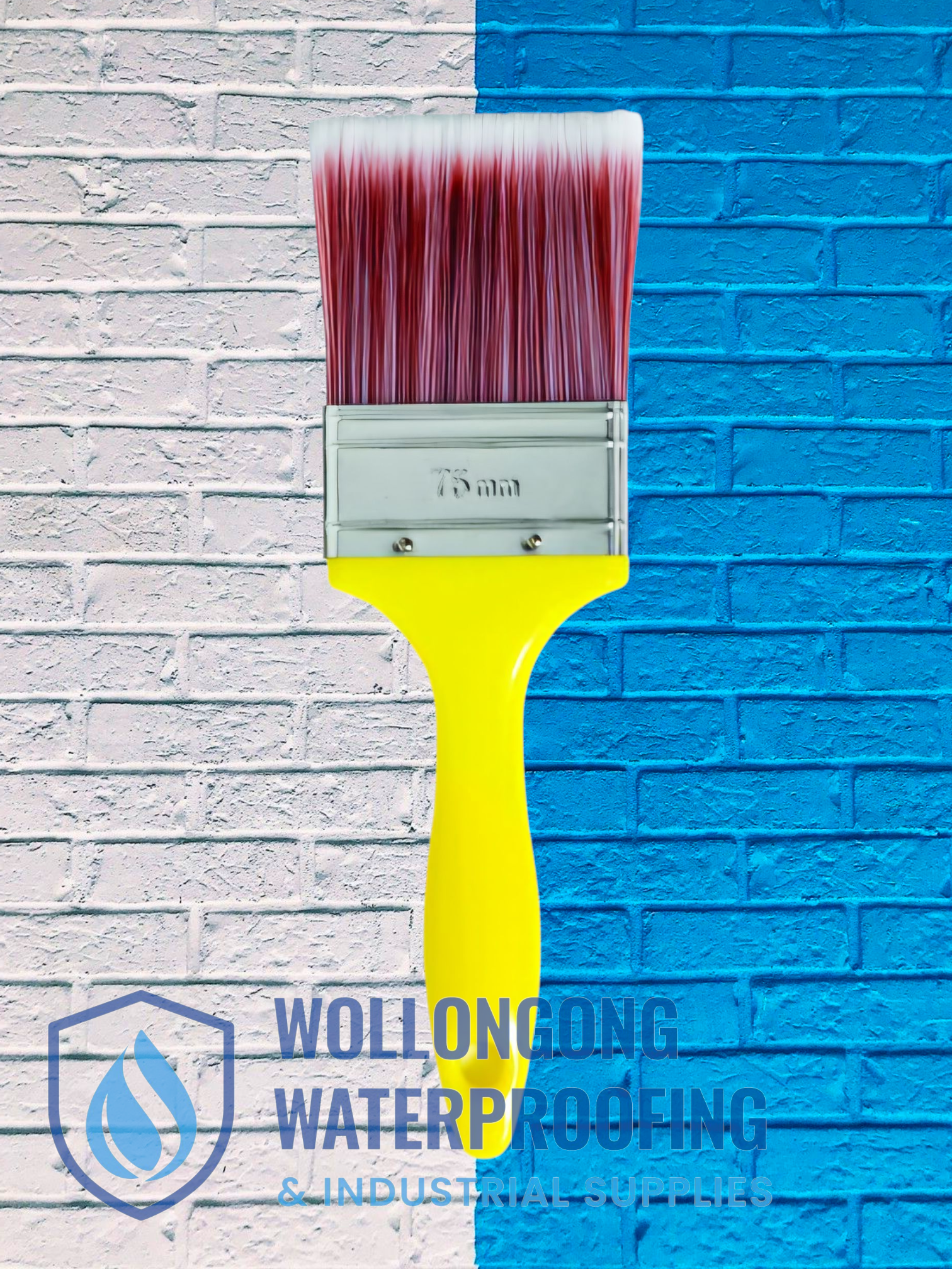 75mm Yellow Brush