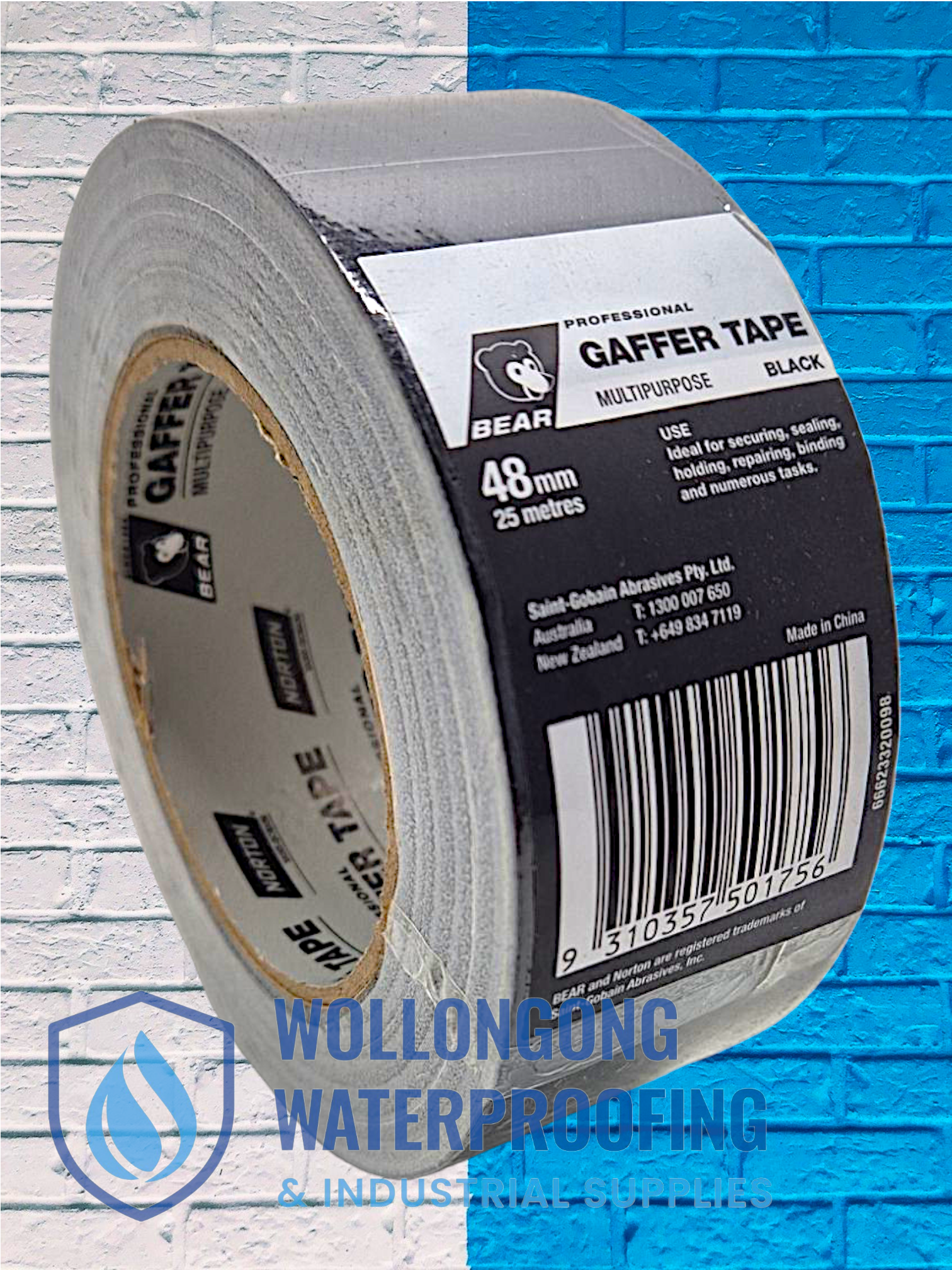 Black Gaffa Tape
