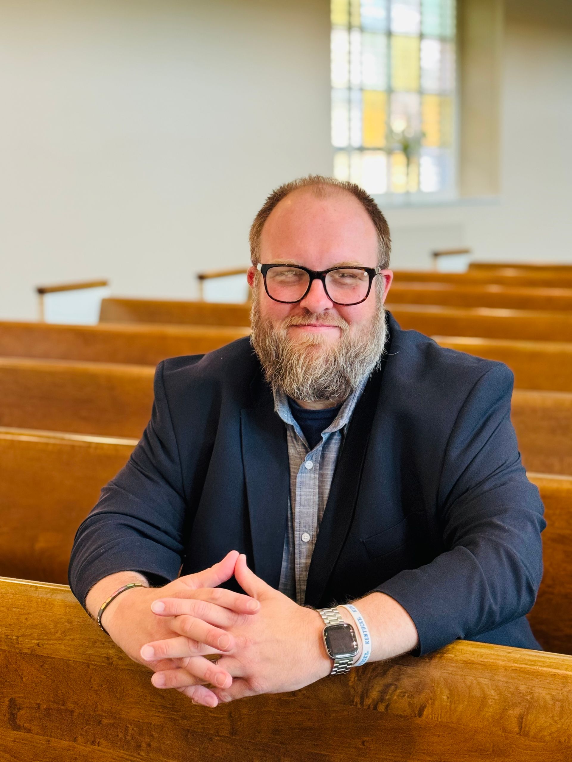 Fr Ralph Powell Staff at Calvary