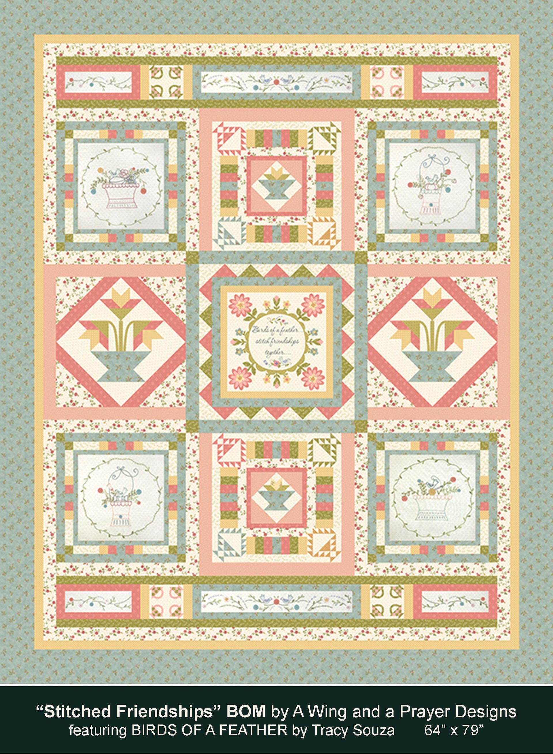 Stitched Friendships BOM