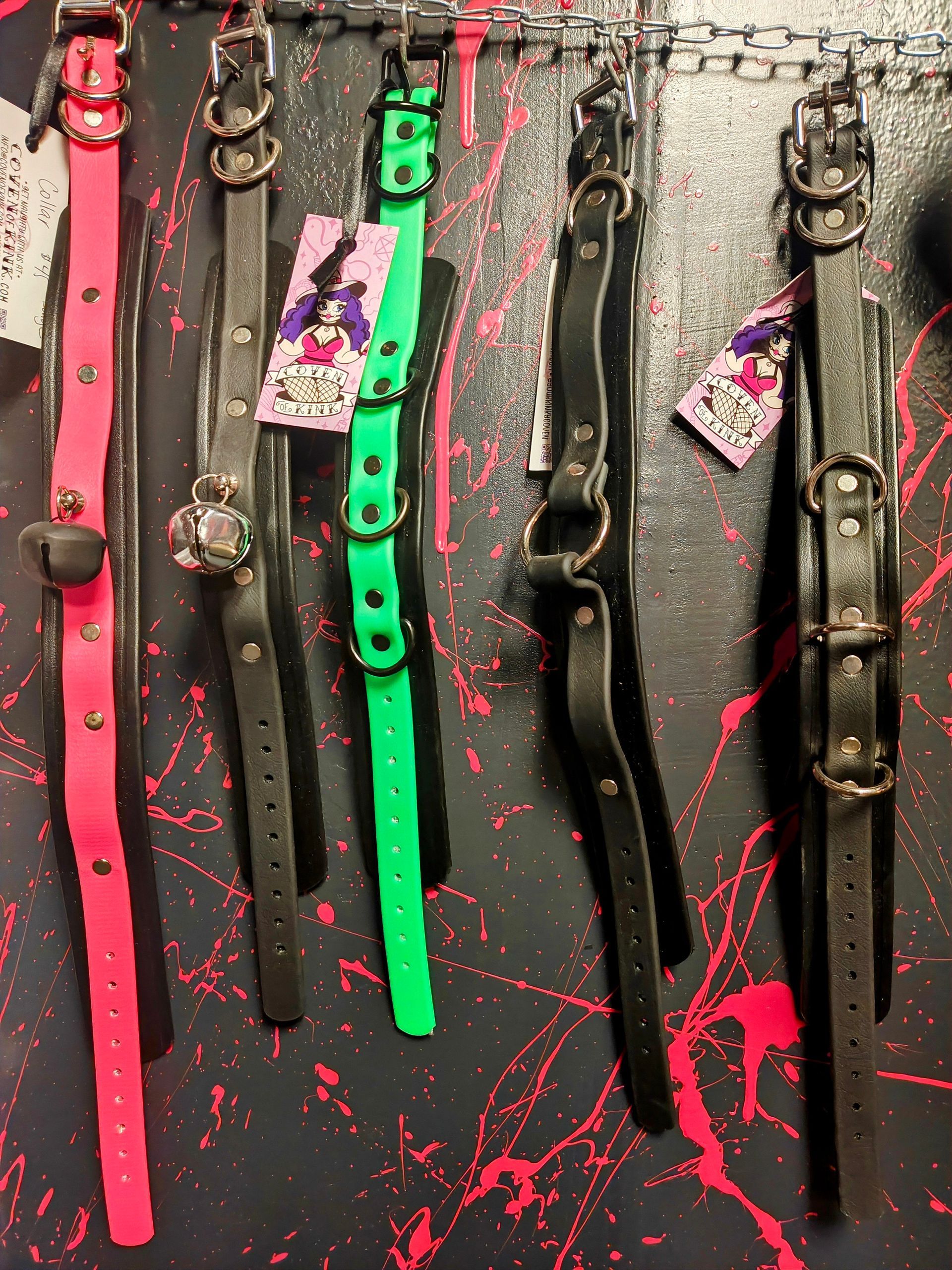 UnCoven Coven of Kink collars, kitten play, pup play, submissive