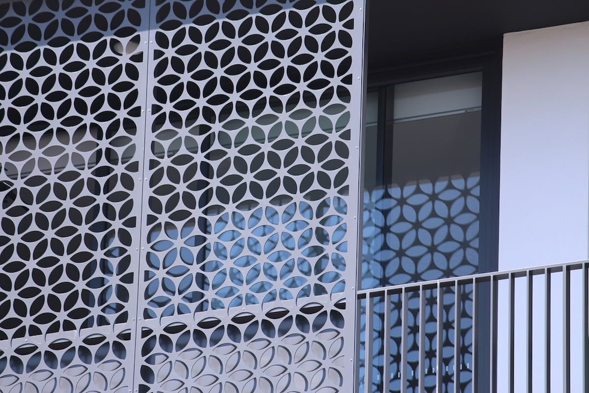 A Building with A Balcony and A Screen — Townsville Stainless Steel in Garbutt, QLD