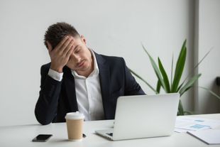 An employee experiencing dizziness