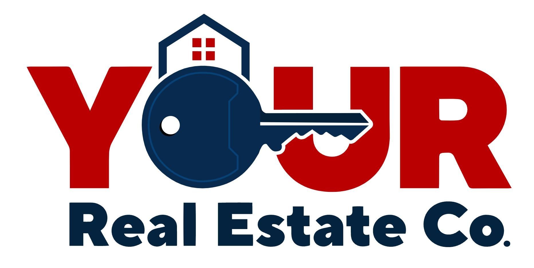 The logo for your real estate co. has a key and a house on it.