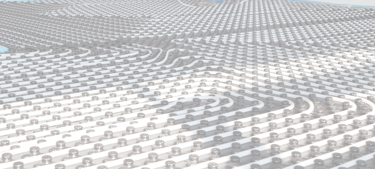 A large group of people standing on top of a white surface.