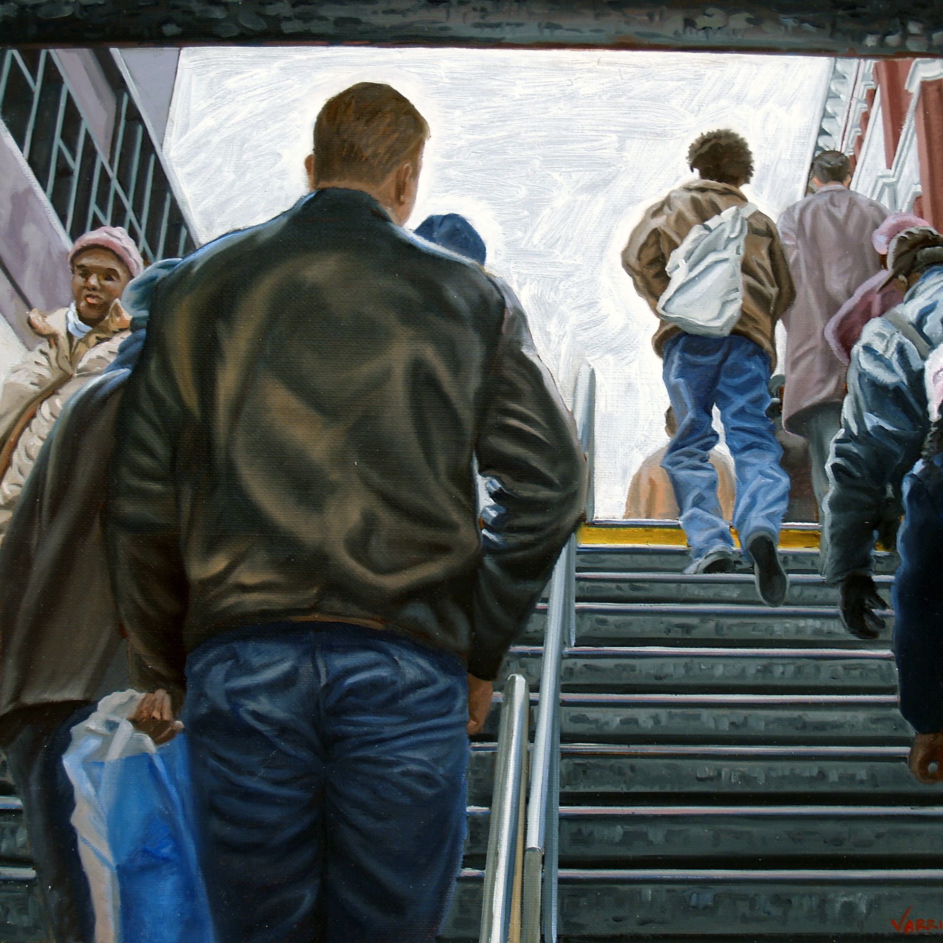 Ascension | Figurative Oil Painting by John Varriano