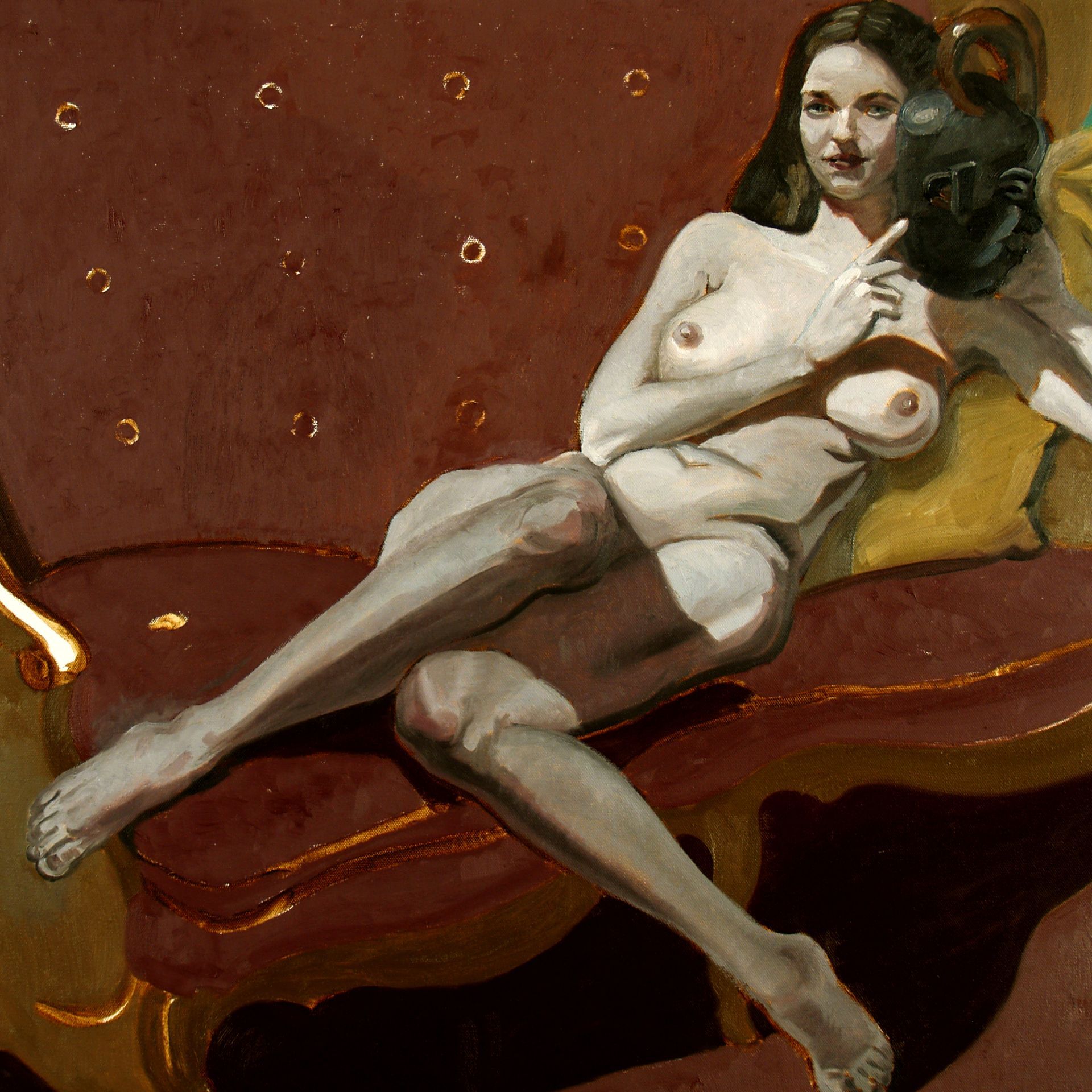 Bacchanal Nude Study # 2 | Figurative Oil Painting by John Varriano