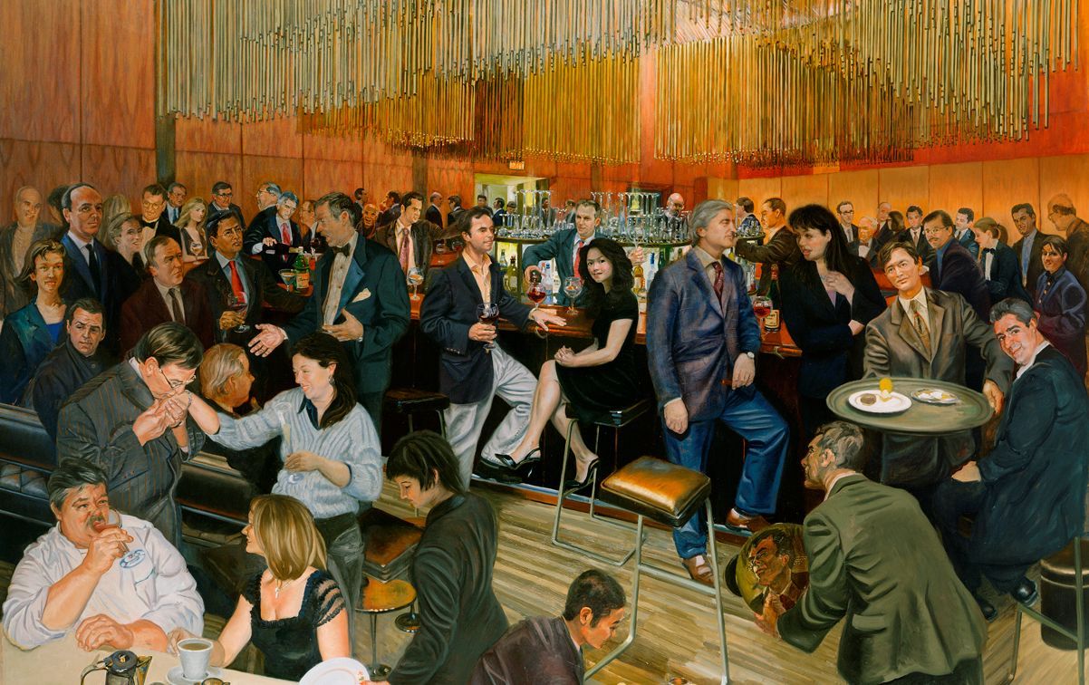 John Varriano's large scale painting,