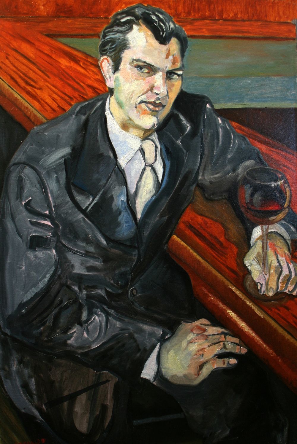 Bryan B. | Figurative Oil Painting by John Varriano