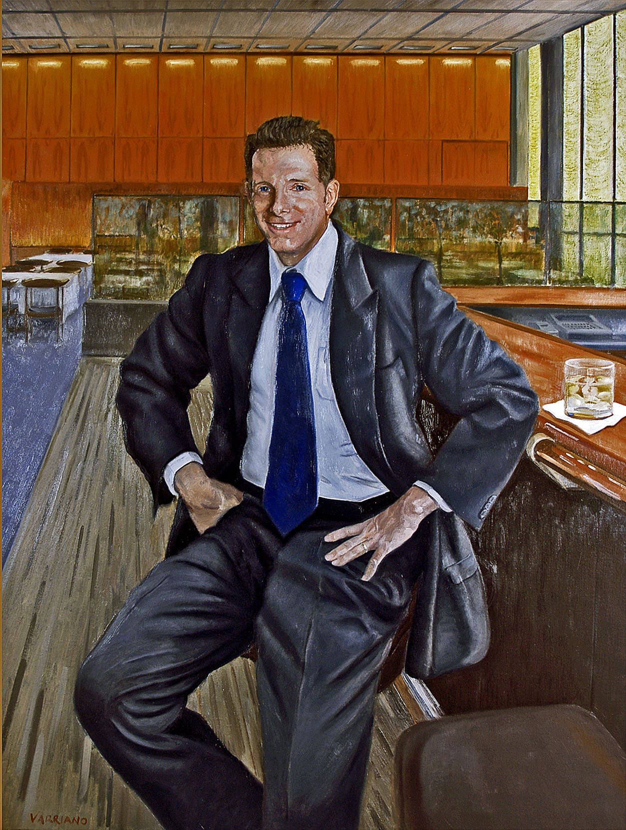 Portrait of Ivan | Figurative Oil Painting by John Varriano