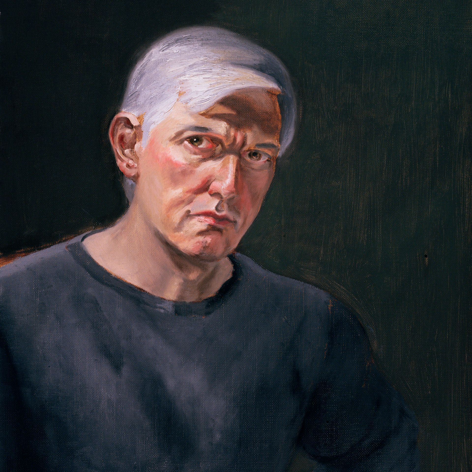 Late Night | Figurative Oil Painting by John Varriano