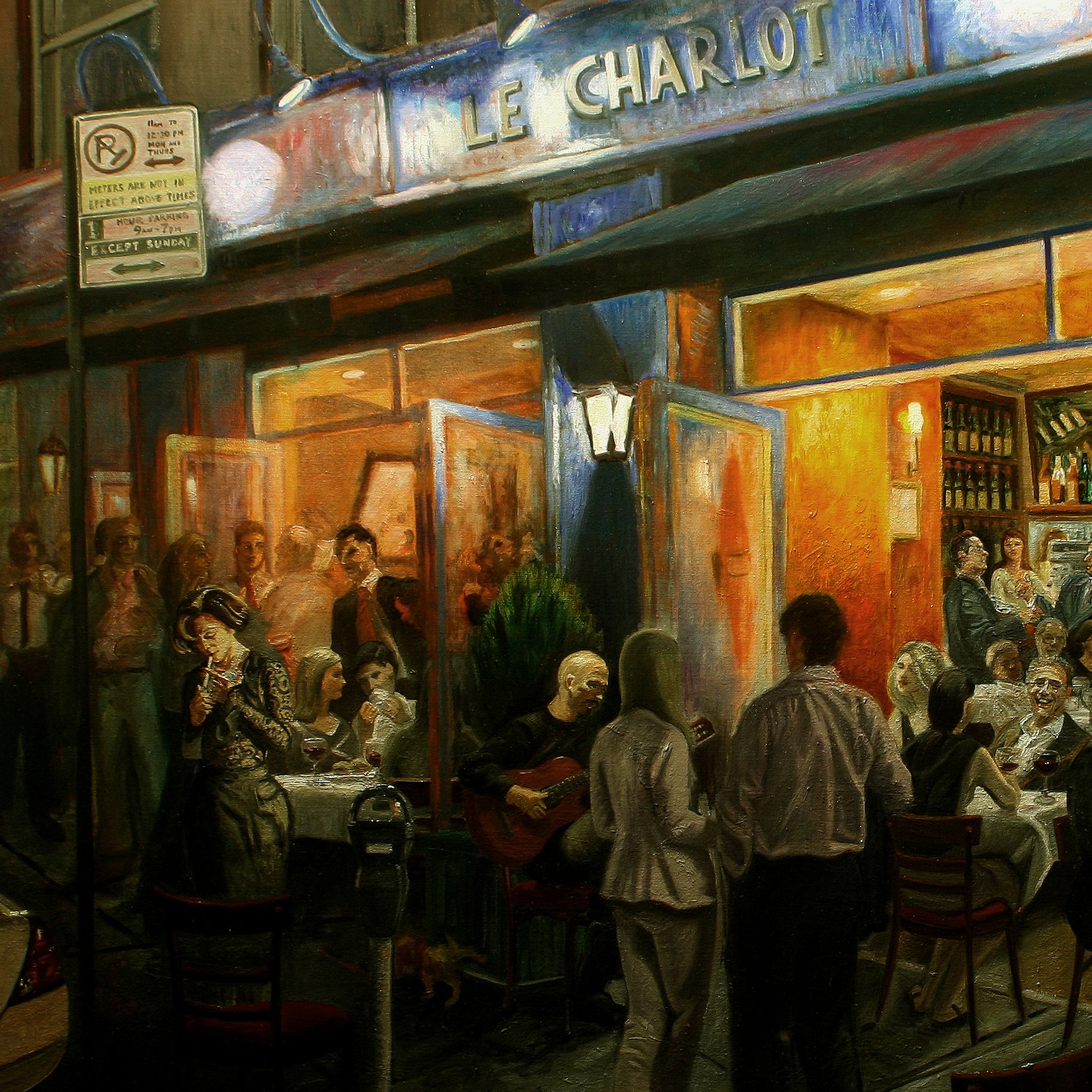 Le Charlot | Figurative Oil Painting by John Varriano