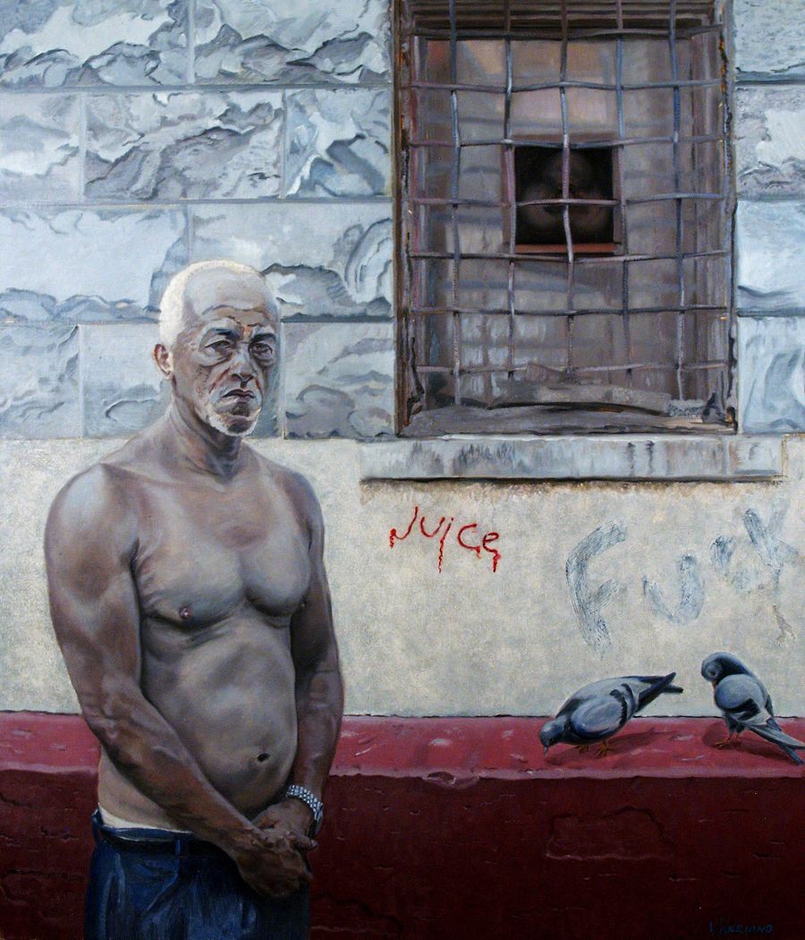 Machismo | Figurative Oil Painting by John Varriano