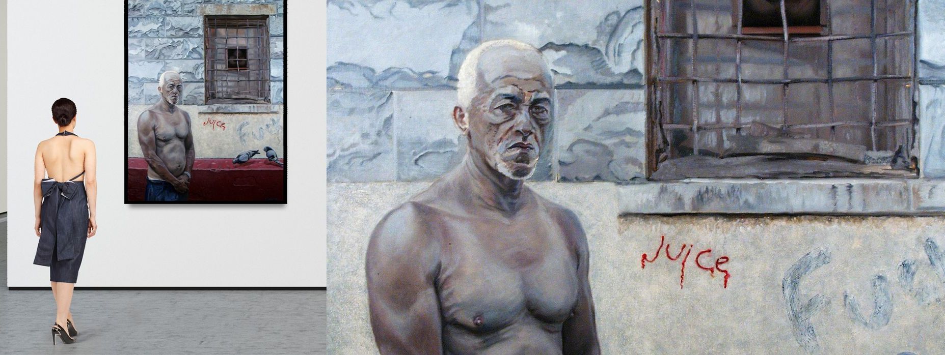 Machismo | Figurative Oil Painting by John Varriano