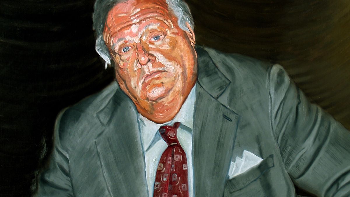 Sir Charles | Figurative Oil Painting by John Varriano