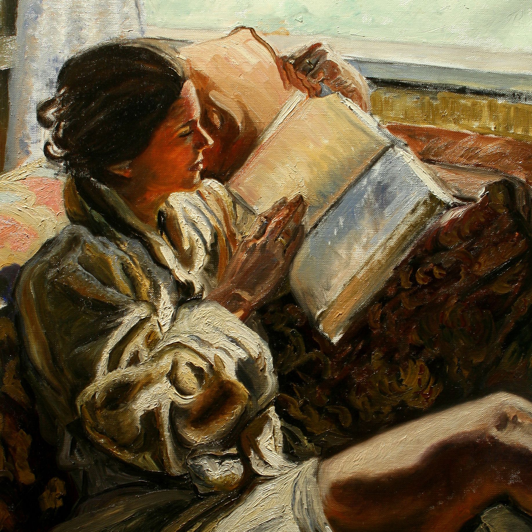 Sunday Morning | Figurative Oil Painting by John Varriano